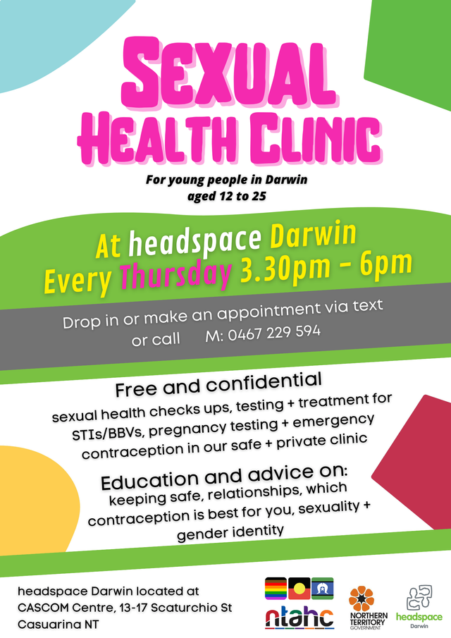 Clinics NTAHC Northern Territory AIDS and Hepatitis Council